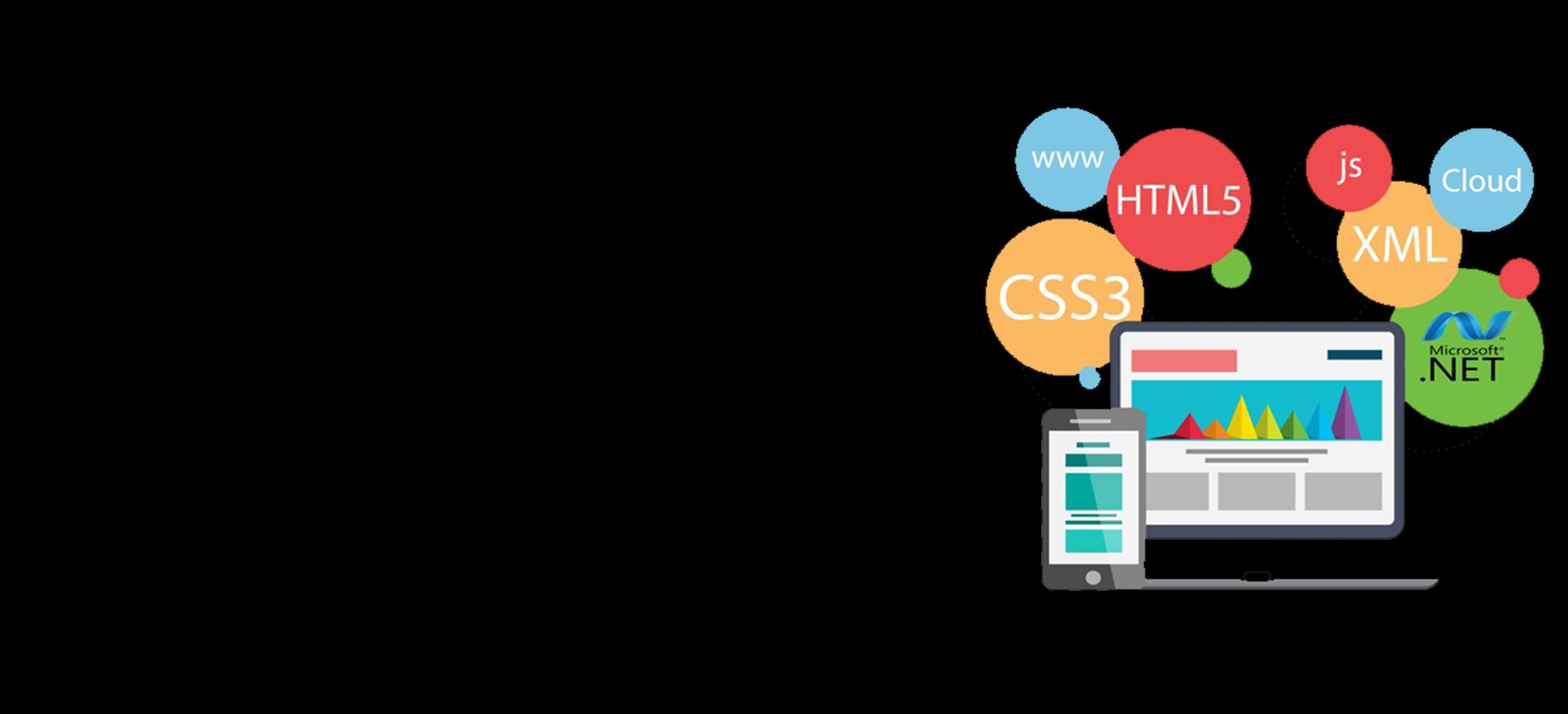 Web Design on Laptop